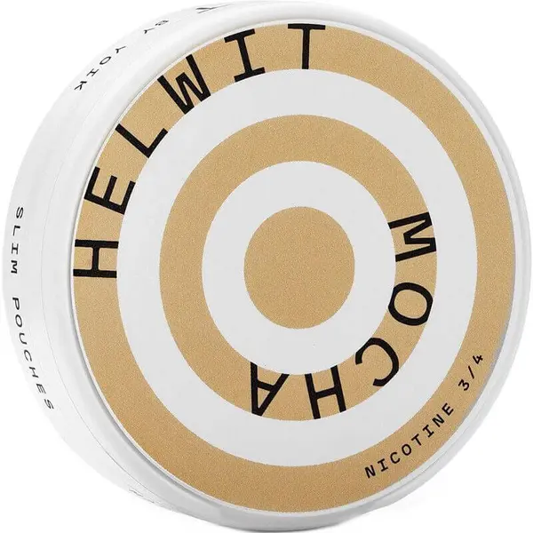Mocha Helwit nicotine pouches 20 pack