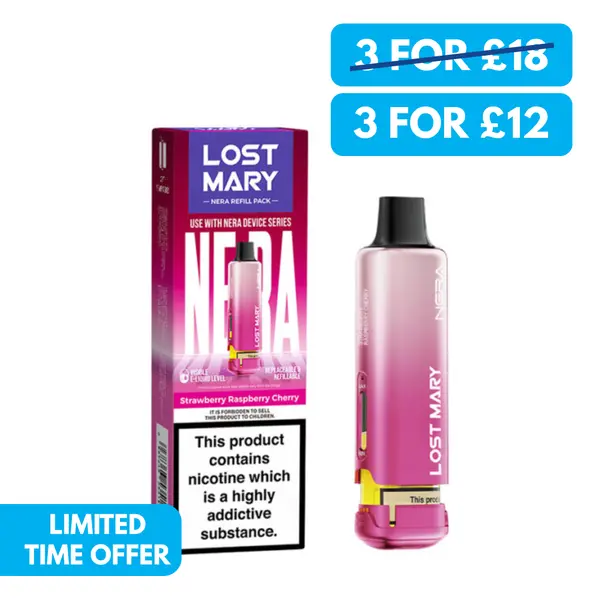 Lost Mary Nera 15K Fullview Prefilled Replacement Pods