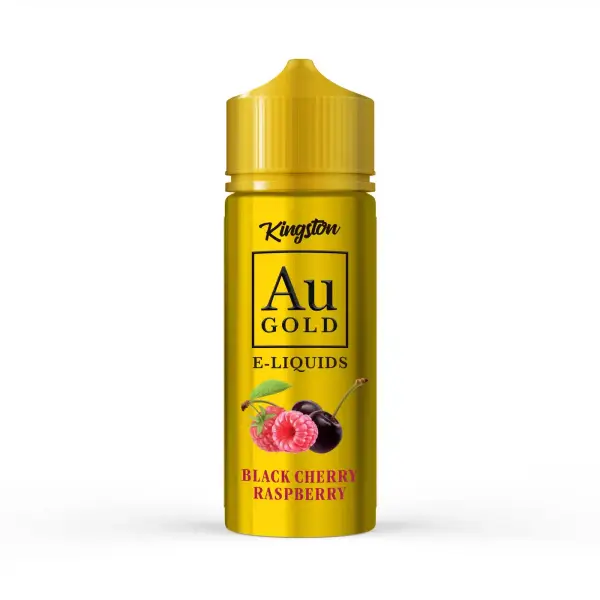 Black Cherry Raspberry 100ml Shortfill E-Liquid By Kingston