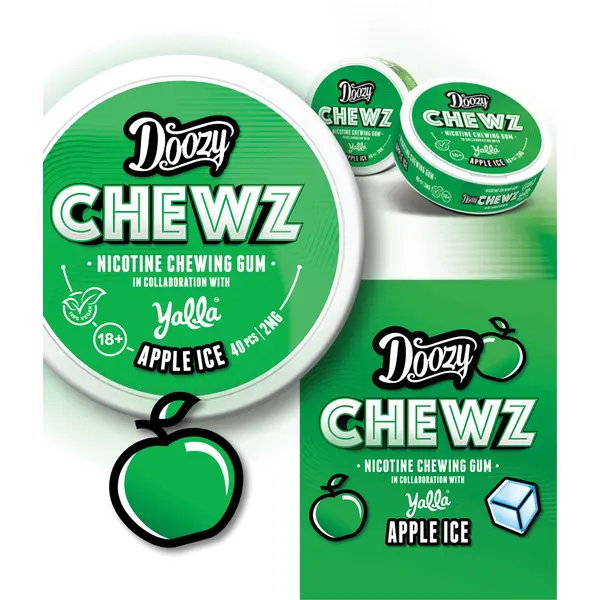 Doozy Chewz Apple Ice