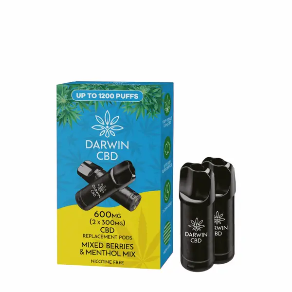 Darwin CBD 600mg Prefilled Replacement Pods