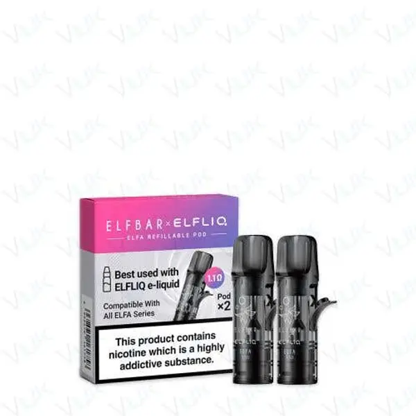 Elf Bar Elfa, Elfa Pro, Elfa Turbo + Elf Bar 600 Refillable Pods