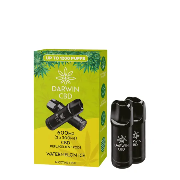 Darwin CBD 600mg Prefilled Replacement Pods