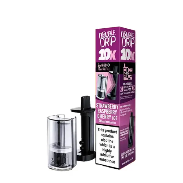 20mg (2%) Double Drip 10k Refill Pack