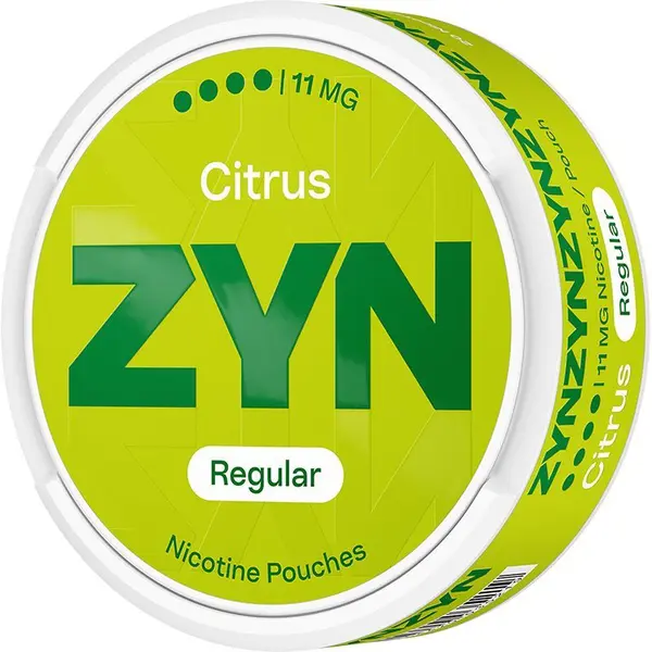 Citrus ZYN regular nicotine pouches 21 pack