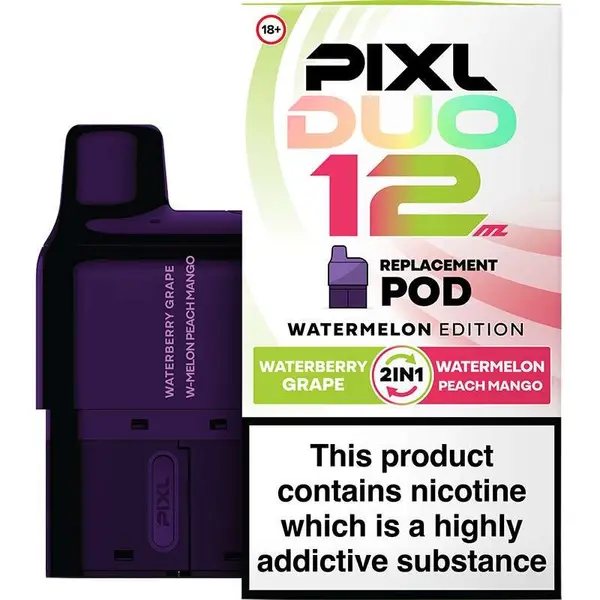 Watermelon edition PIXL Duo 12 pod & refill 12ml