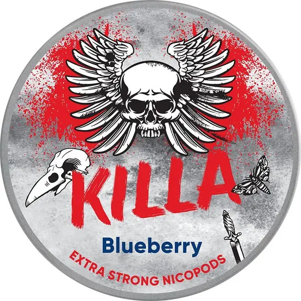 Blueberry Killa nicopod nicotine pouches 20 pack