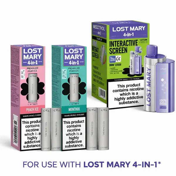 Lost Mary 4 In 1 Prefilled Replacement Pods