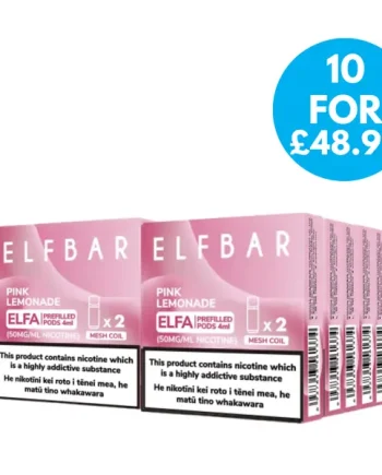 Box of 10 – 20mg ELFA Pods
