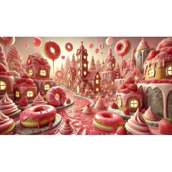 Just Jam Strawberry Doughnut 10ml E-Liquid