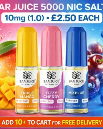 Bar Juice 5000 nic salt 10mg (1.0)