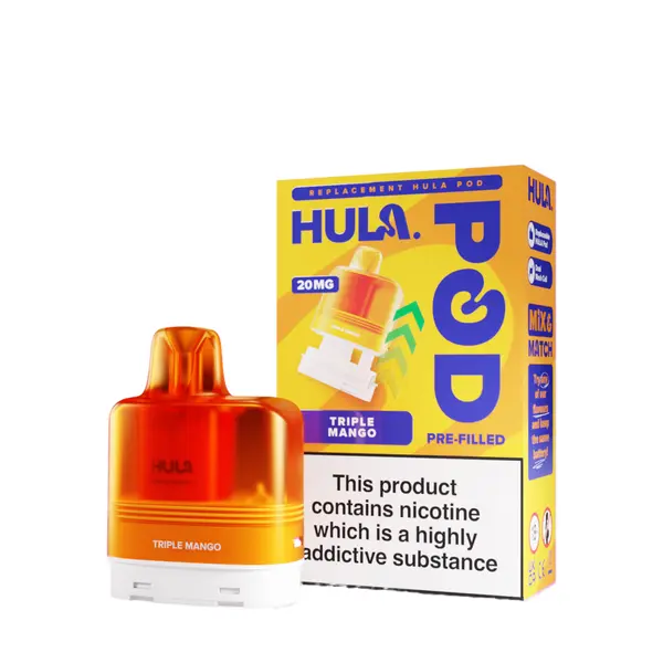 20mg Hula 7000 Prefilled Replacement Pods
