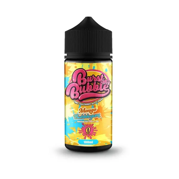 Burst My Bubble Mango Bubblegum 100ml Shortfill E-Liquid