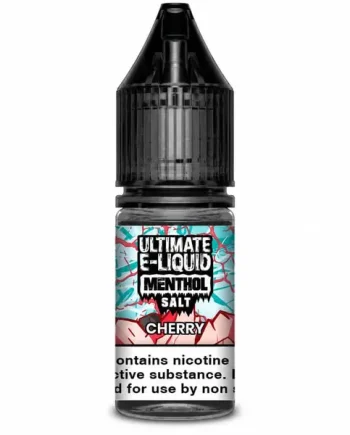 Ultimate Salts Cherry Menthol Nic Salt E-Liquid 10ml