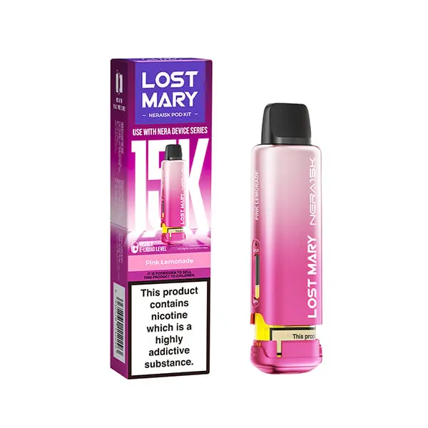 Lost Mary Nera 15K Fullview Prefilled Replacement Pods