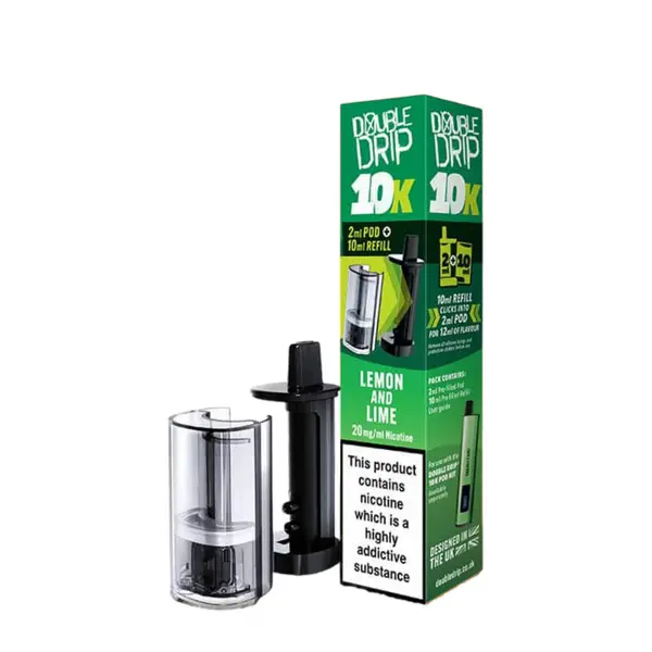 20mg (2%) Double Drip 10k Refill Pack