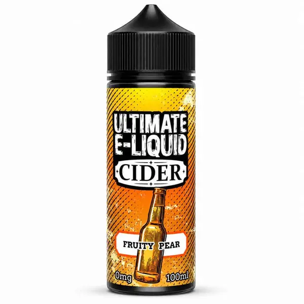 Ultimate Puff Fruity Pear Cider 100ml Shortfill E-Liquid