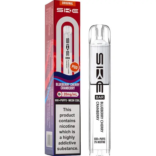 Blueberry cherry cranberry SKE Crystal Bar pod 2ml
