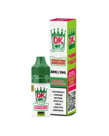 Strawberry Kiwi Bubblegum Nic Salt By Donut King 10ml 20mg