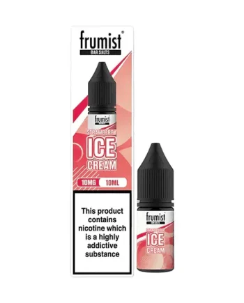 Strawberry Ice Cream Nic Salt E-liquid By Frumist 10ml
