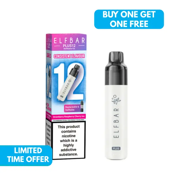 Elf Bar Plus 12 Prefilled Pod Vape Kit