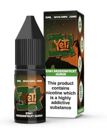 Kiwi Passionfruit Guava Nic Salt E-liquid By Yeti 3k 10ml