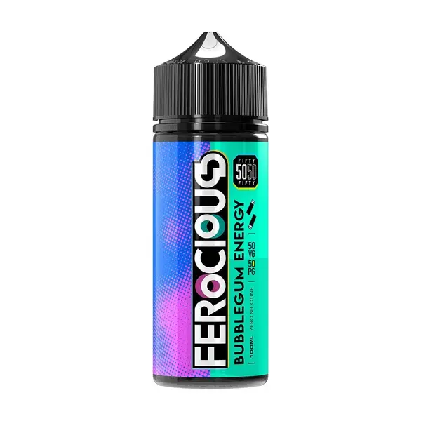 Ferocious Bubblegum Energy E-Liquid 100ml Shortfill