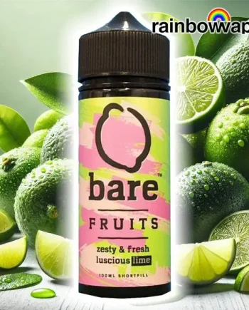Lime Shortfill E-Liquid By Bare Fruits 100ml (B.B 06/2024) £2.99