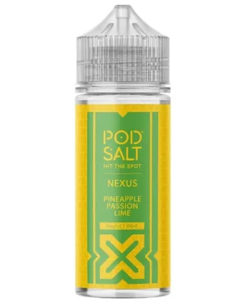 Pineapple Passion Lime Nexus Shortfill E-Liquid By Pod Salt 100ml