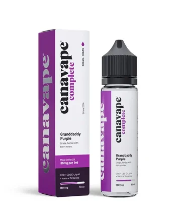 Granddaddy Purple Terpene CBD E-liquid 1800mg 50ml