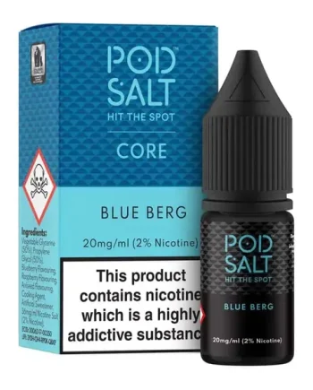 Blue Berg Nic Salt By Pod Salt 10ml
