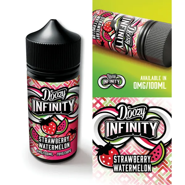 Doozy Infinity Strawberry Watermelon E-Liquid Shortfill 70/30
