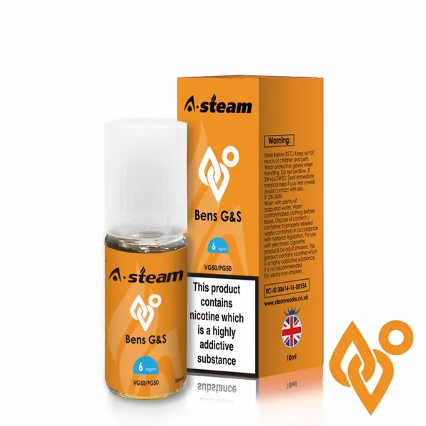 Ben G&S 10ml E-Liquid By A Steam