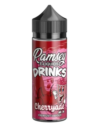 Cherryade Shortfill E-Liquid By Ramsey 100ml (BB 04/2025) £3.99