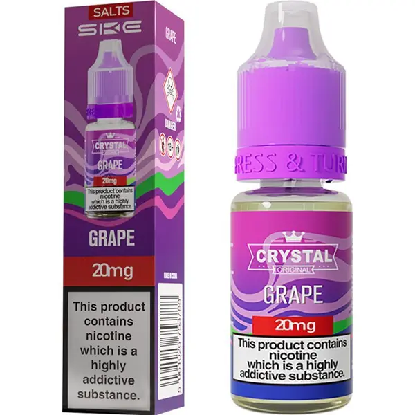 Grape SKE Crystal nic salts 10ml