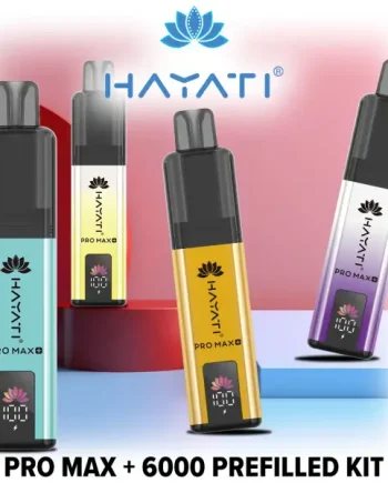 Hayati Pro Max+ 6000 Prefilled Vape Pod Kit
