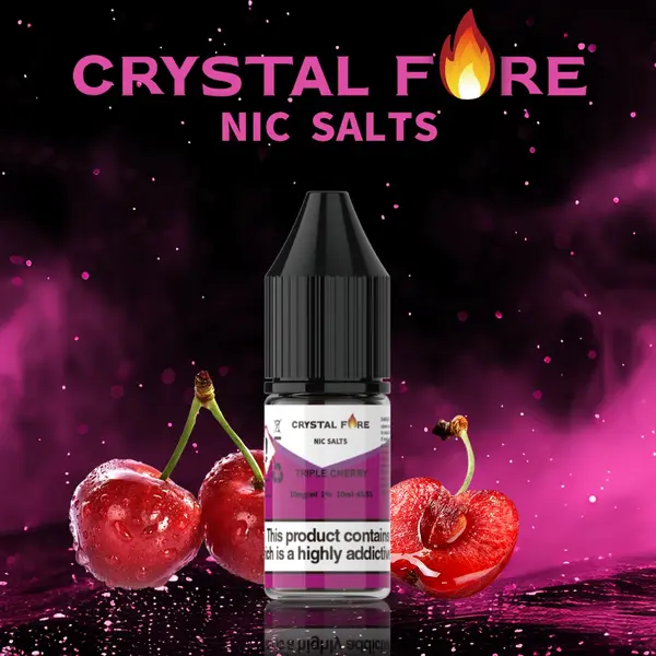 Crystal Fire Nic Salts E-liquid 10ml