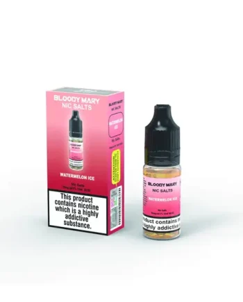 Watermelon Ice Nic Salt E-liquid By Bloody Mary 10ml
