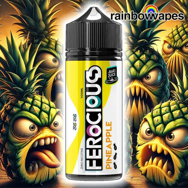 Ferocious Pineapple E-Liquid 100ml Shortfill