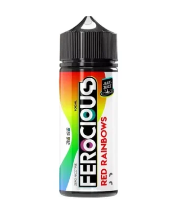 Ferocious Red Rainbows E-Liquid 100ml Shortfill