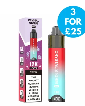 Crystal Storm Bar 12k Prefilled Pod Kit
