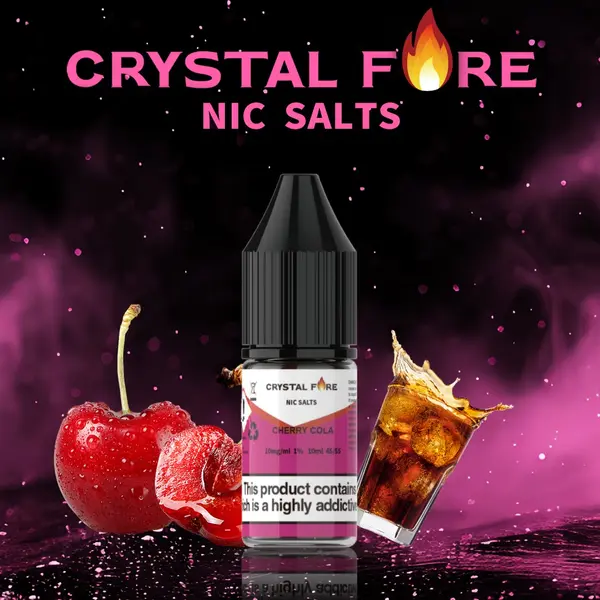 Crystal Fire Nic Salts E-liquid 10ml