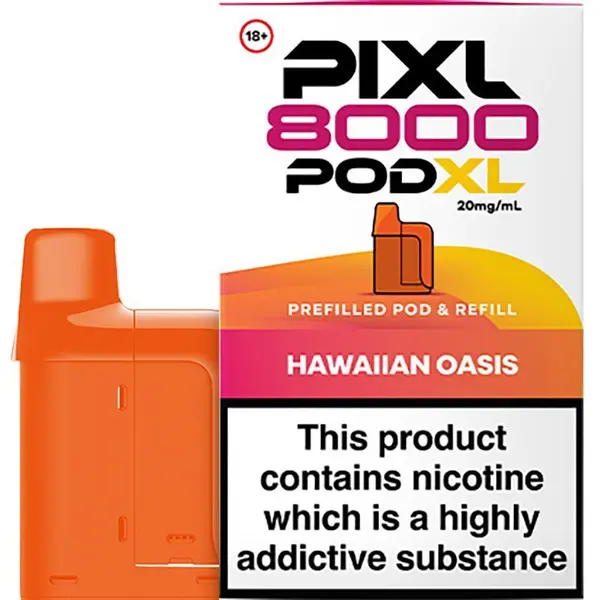 Hawaiian oasis PIXL 8000 Pod XL pod & refill 12ml