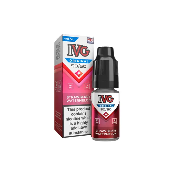 IVG E-Liquid 50/50 Freebase 6mg (0.6%)