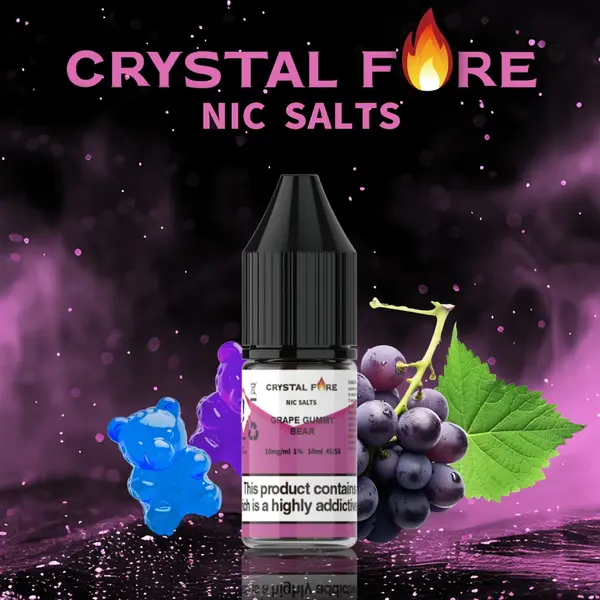 Crystal Fire Nic Salts E-liquid 10ml