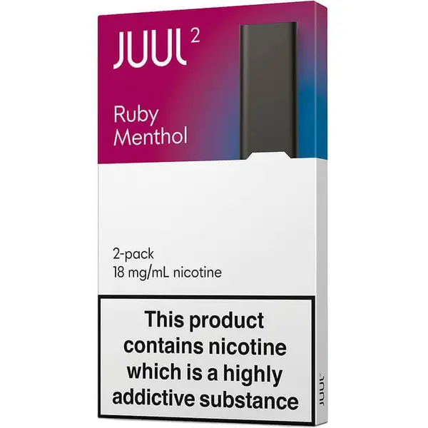 Ruby menthol JUUL2 pods 2 pack